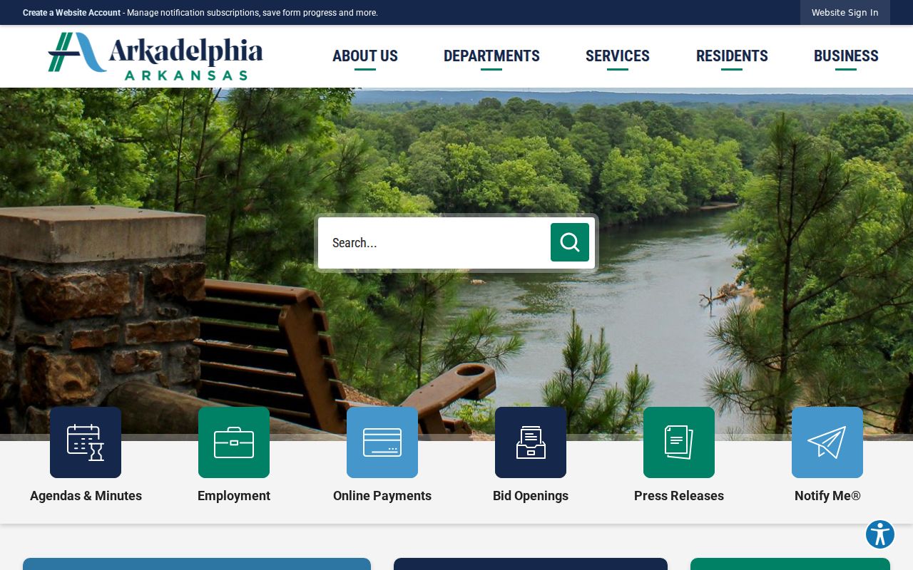 Arkadelphia court records city government context