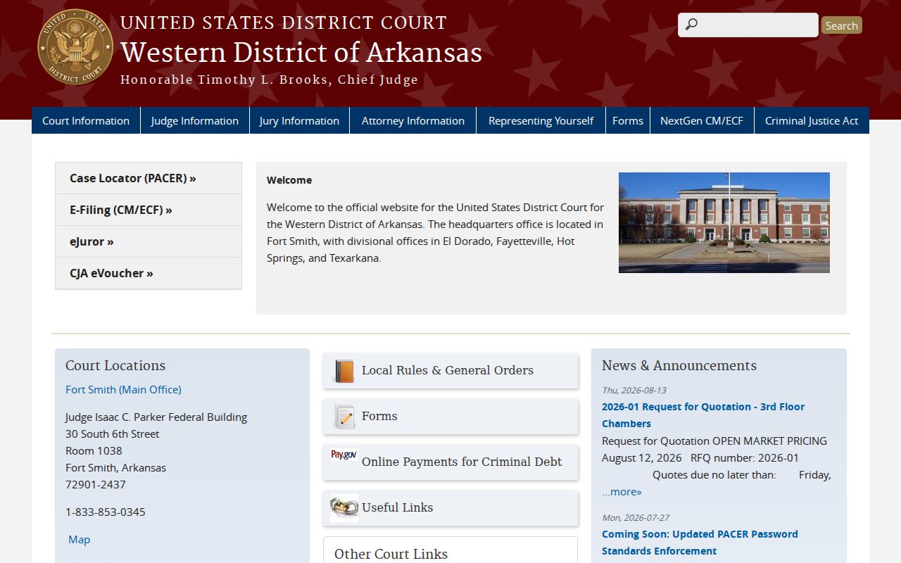 Clark County civil court docket federal district court source