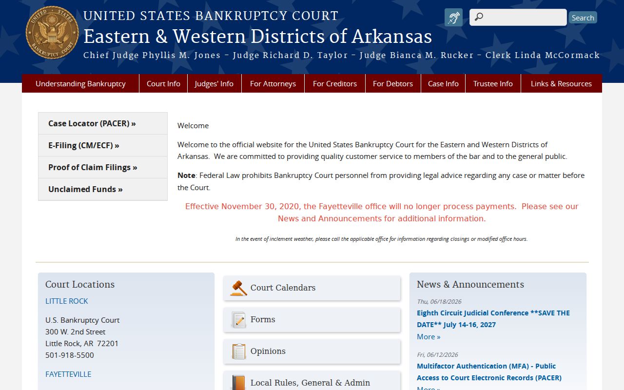 Clark County civil court docket federal bankruptcy source