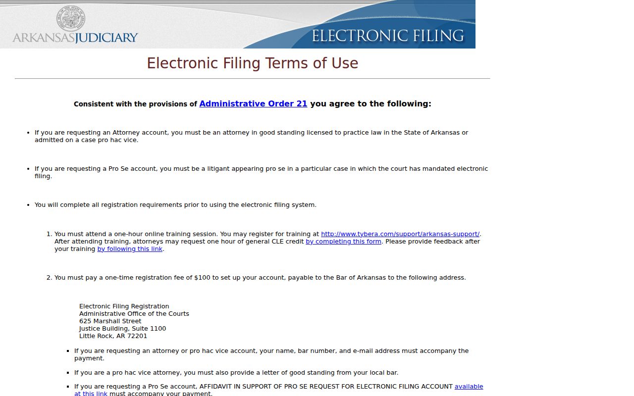 Gurdon court records eFlex terms
